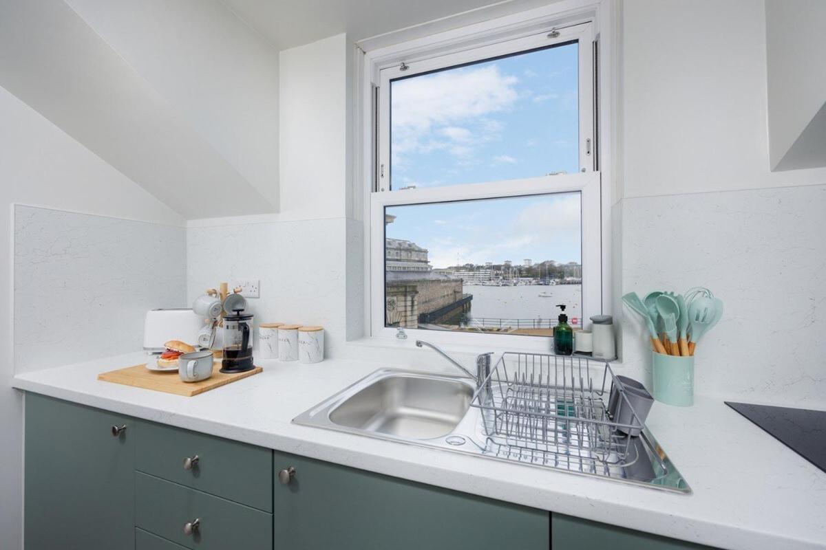 Luxury Penthouse 2 Bed Apartment Plymouth Bagian luar foto