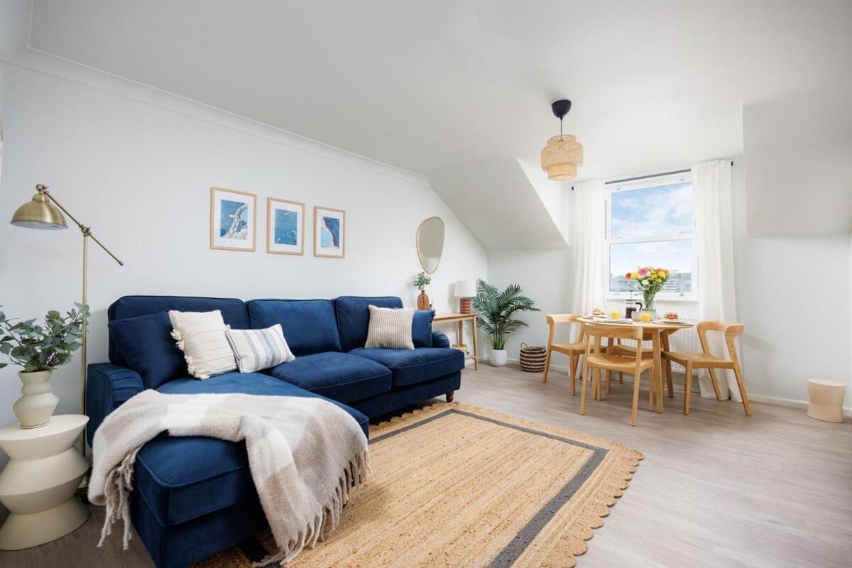 Luxury Penthouse 2 Bed Apartment Plymouth Bagian luar foto