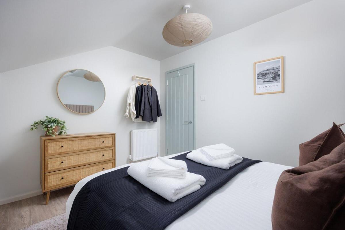 Luxury Penthouse 2 Bed Apartment Plymouth Bagian luar foto